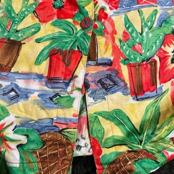 Vintage Floral Print Women's Skirt - Picture 3 of 3
